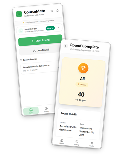 CourseMate App Screenshot
